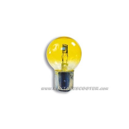 Ampoule de phare Jaune 12 Volts/40-45W culot BA21D 3 ergots